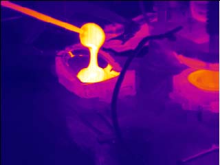 在线式红外热像仪玻璃加工