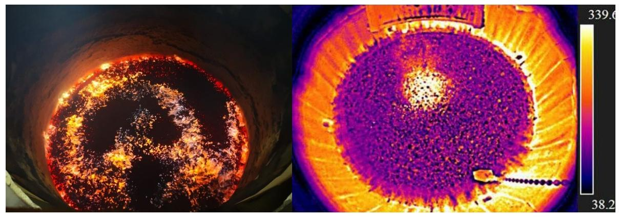 中波红外高温炉内热成像系统